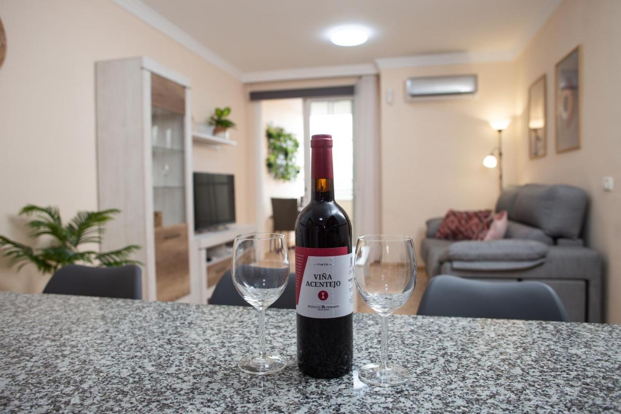 Apto Isa: Amplio Y Acogedor Apto De 75M Con Terraza, Aire Acondicionado Y Parking Gratuito Лос-Абригос Экстерьер фото